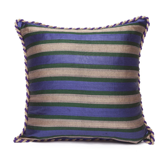 Purple Green Beige Kutnu Pillow
